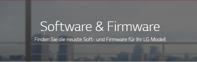 LG Softwareupdate LG Softwareupdate