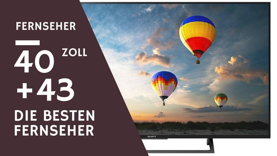 43 und 40 Zoll Fernseher
