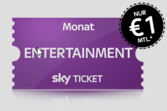 Sky Ticket Entertainment Juli angebot Sky Ticket Entertainment Juli angebot