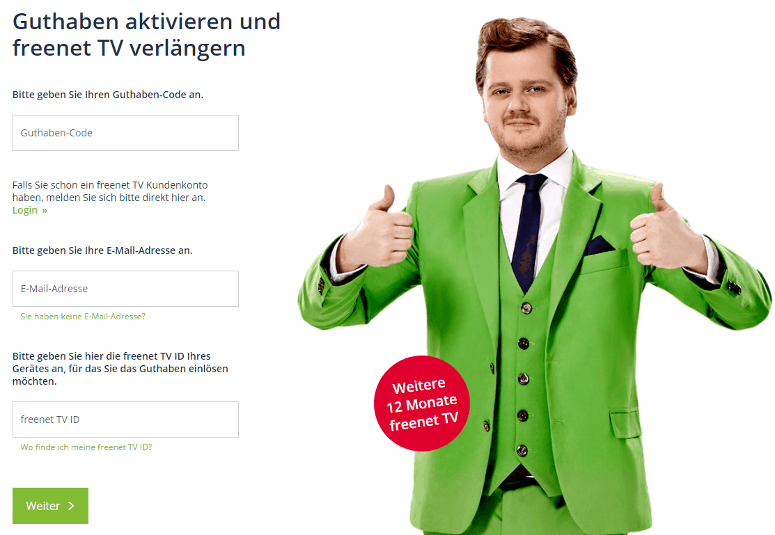 Freenet TV Guthaben aktivieren - so geht es 