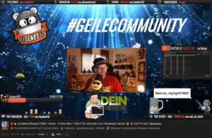 Eisenp3lz im Livestream auf Twitch