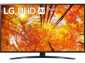 LG 43UQ91009LA LED TV (Flat, 43 Zoll / 109 cm, UHD 4K, SMART TV, webOS 22 mit ThinQ)
