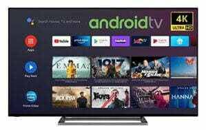 Toshiba 65UA3D63DG 65 Zoll Fernseher/Android TV (4K Ultra HD, HDR Dolby Vision, Smart TV, Chromecast Built in, Triple-Tuner) [2023]