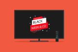 Fernseher während der Black Week, Black Friday & Cyber Monday Woche