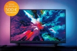 Philips Fernseher: Cashback bis zu 500€
